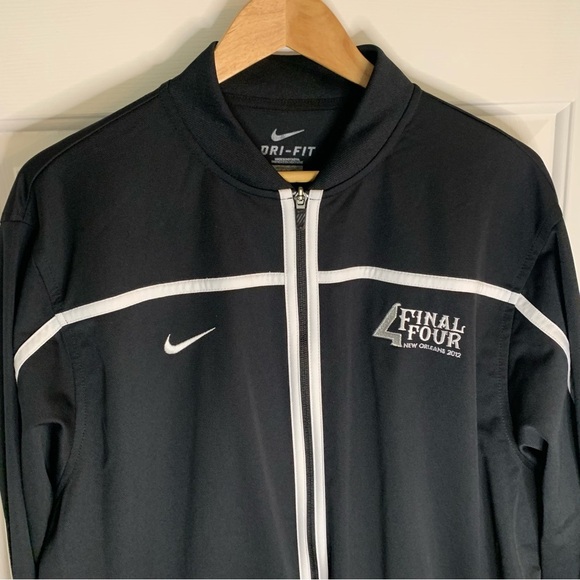 Nike DriFit Black Full Zip Jacket Final 4 New Orleans 2012 Size XL - Picture 5 of 7